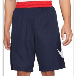 New with Tags Nike Dri-FIT HBR Basketball Shorts Loose Fit Sporty Athletic Sz M